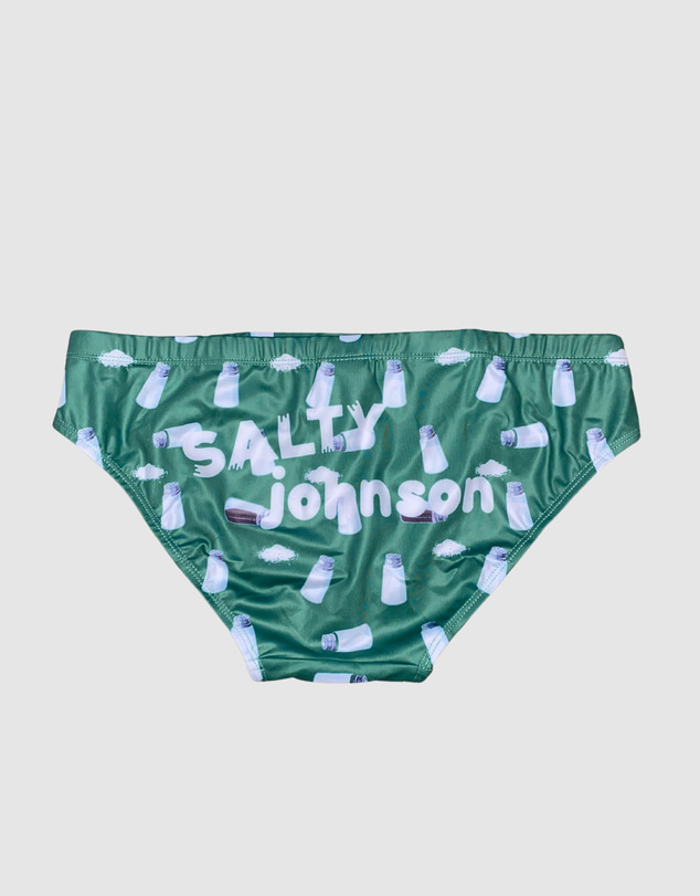 Salty Johnson - Shakers Brief Green