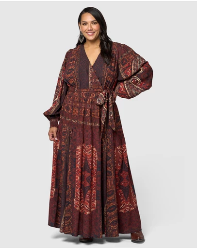 The Poetic Gypsy - Crystal Visions Maxi Dress