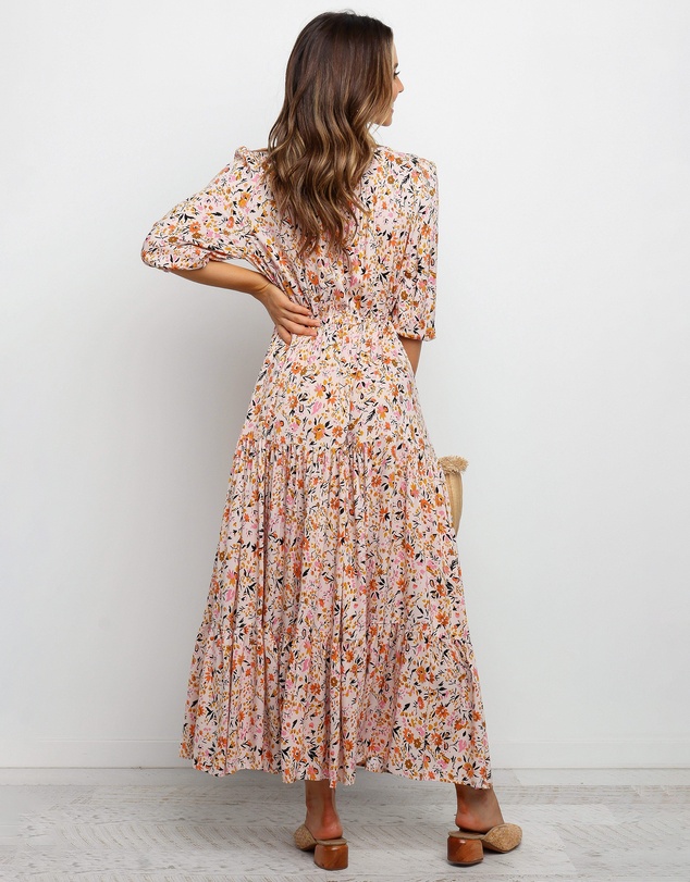 Petal & Pup - Kelda Dress - Beige