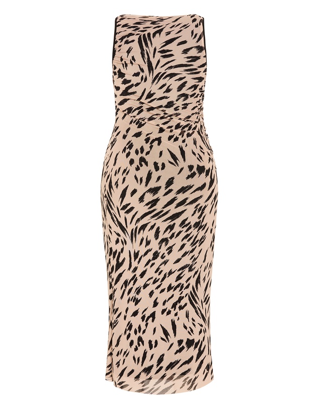 City Chic - Western Animal Print Maxi Dress