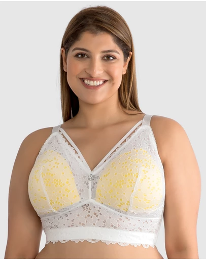 Parfait - Mia Daisy Wirefree Padded Longline Lace Bralette