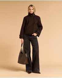 MVN - Short Funnel Neck Jacket