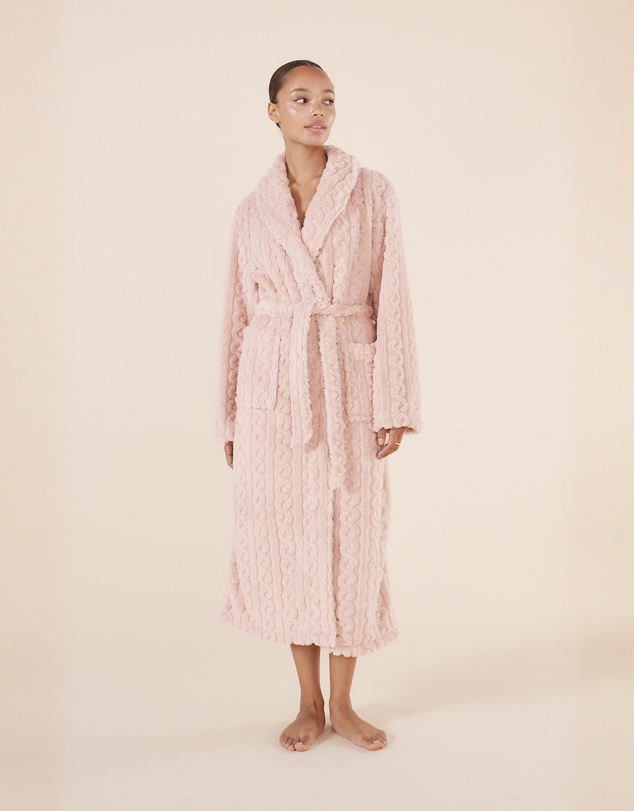 Gingerlilly - Gabriella Plush Long Robe