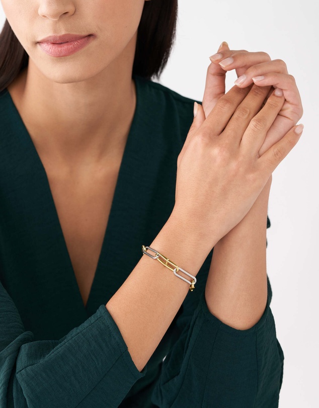 Fossil - Heritage Two Tone Bracelet