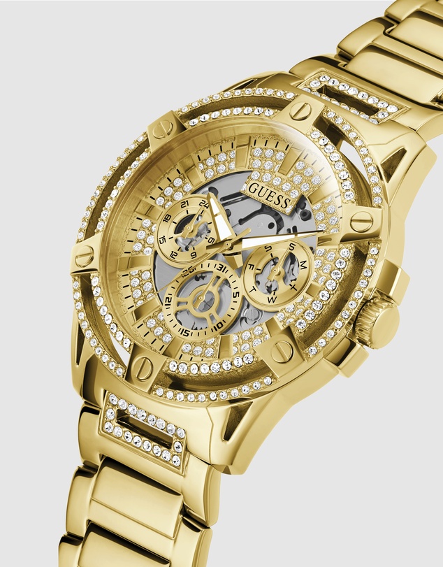 GUESS - Guess King Gold Tone