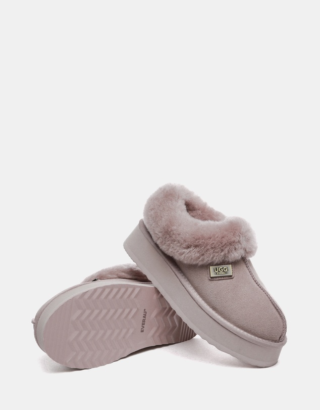 EVERAU - EverAU Ugg Gabri Cow Suede Upper House Shoes