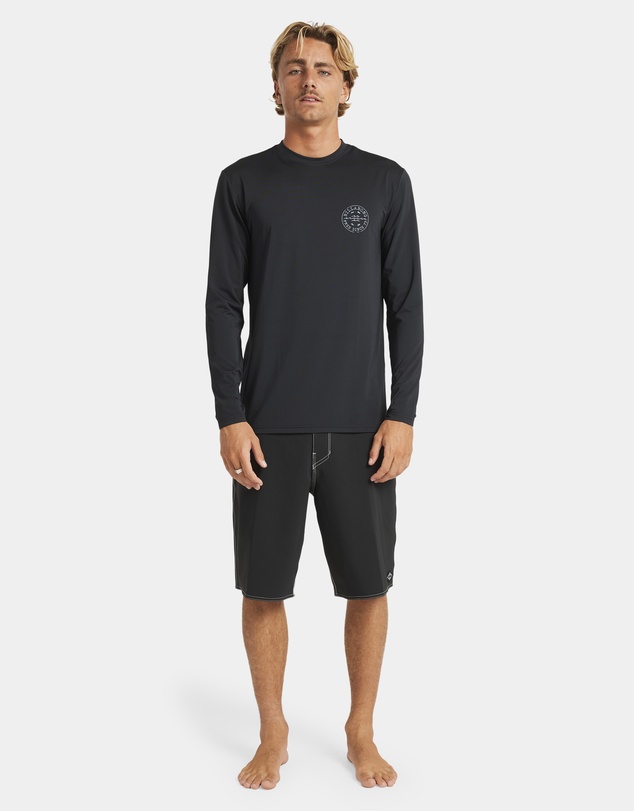Billabong - Mens Big Wave Daz Long Sleeve Rash Vest