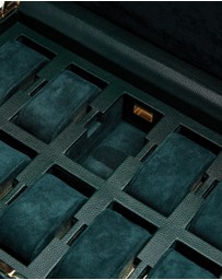Wolf - Wolf British Racing Green 10 Pc Watch Box