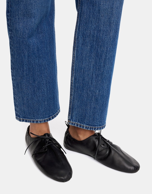 ARKET - Soft Leather Lace-Up Shoes - Women's
