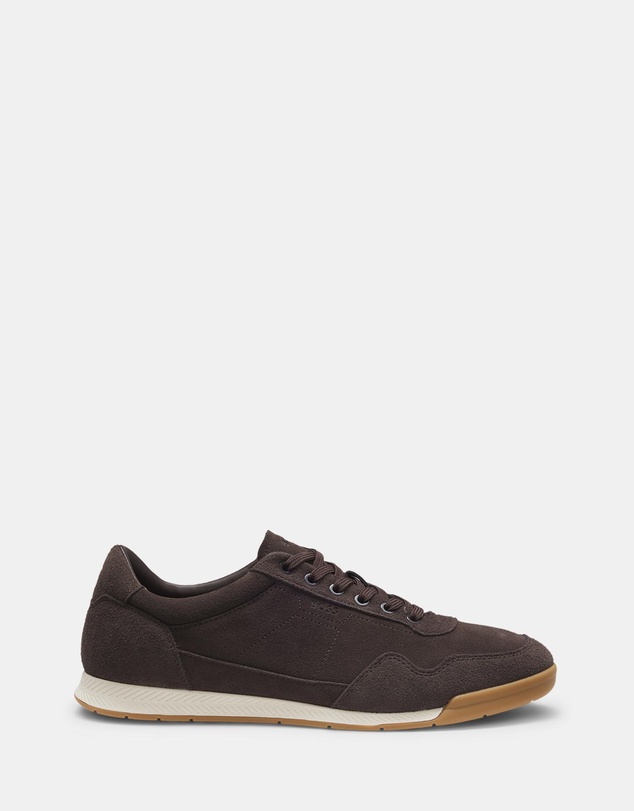 BOSS - Nitan Low Profile Suede Trainers