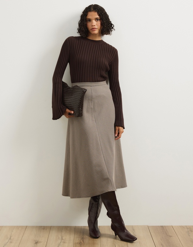 Atmos&Here - Adele Tailored Midi Skirt