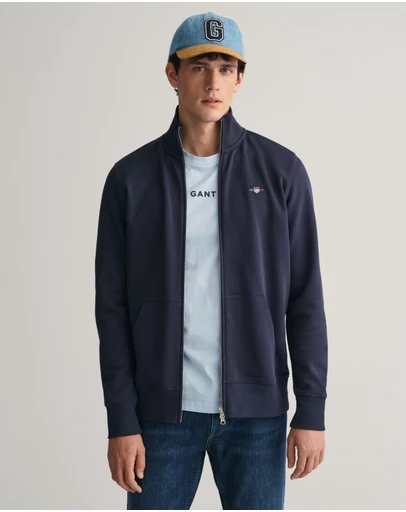 Gant - Shield Zip Sweatshirt