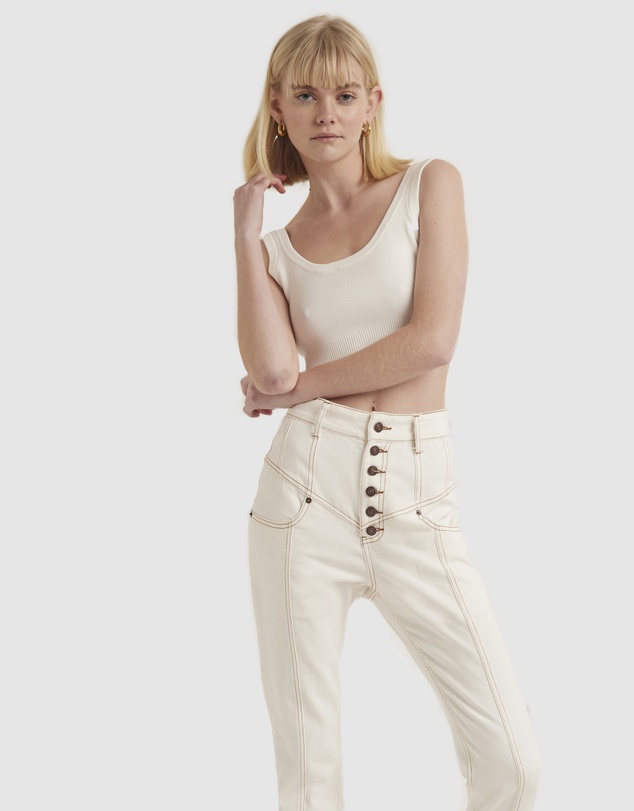 Zerafima - Ivy Corset Denim Jean