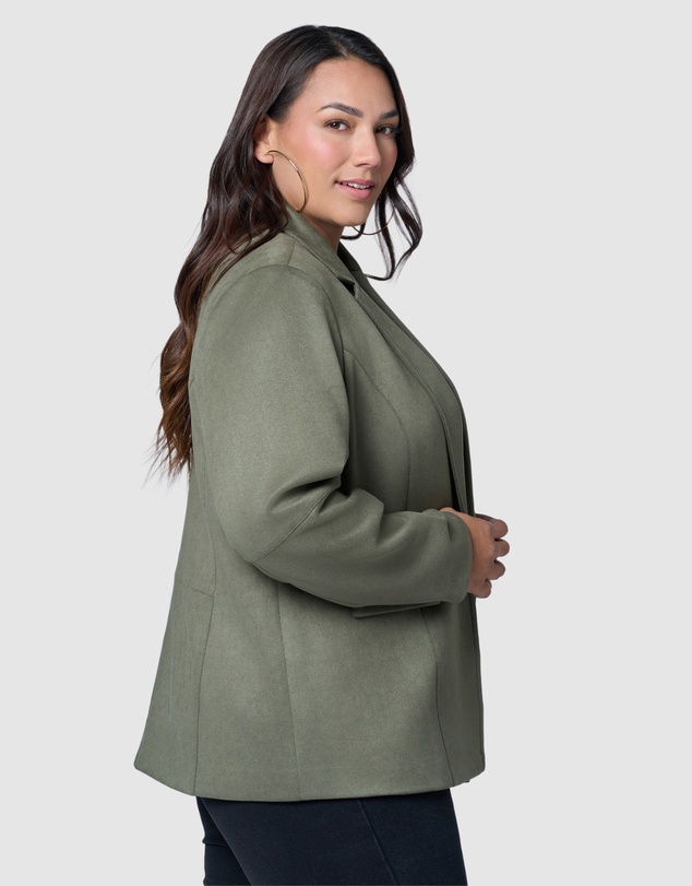Sunday In The City - Shade Suede Blazer