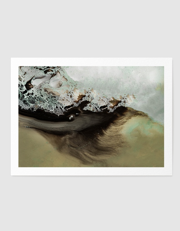 Olive et Oriel - Earthly Motion 1 by Petra Meikle De Art Print