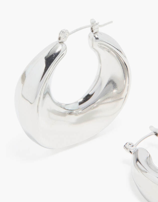 Lovisa - Waterproof Stainless Steel Large Hoop Earrings