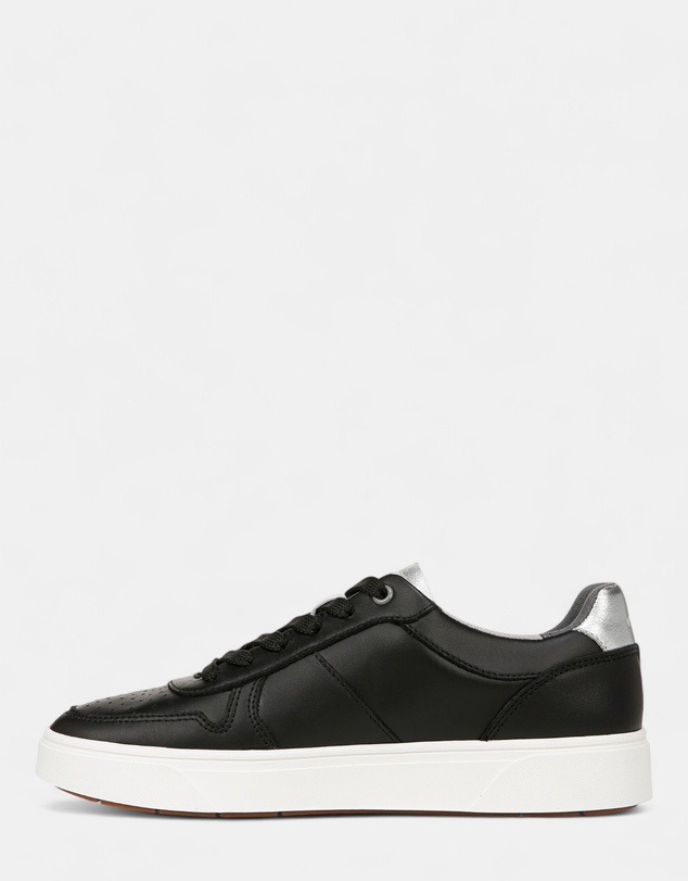 Vionic - Kimmie Court Sneaker - Black Silver