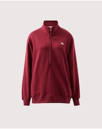 Ceres Life - Lonny Oversized Half Zip Sweat