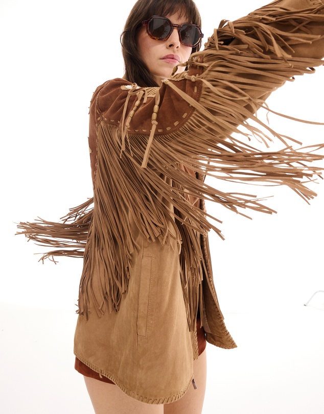 THE TALES - Portobello Road Fringed Suede Jacket