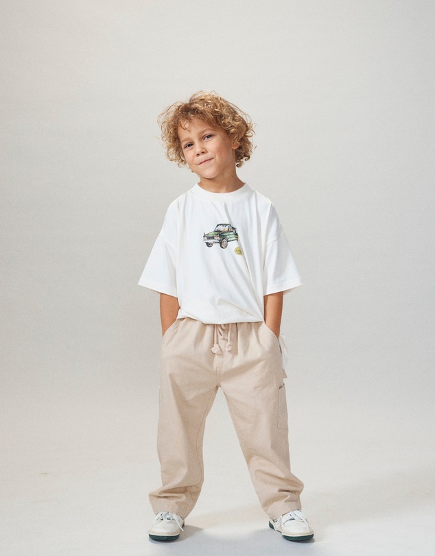 Sonnie - Freddy Twill Pants - Natural
