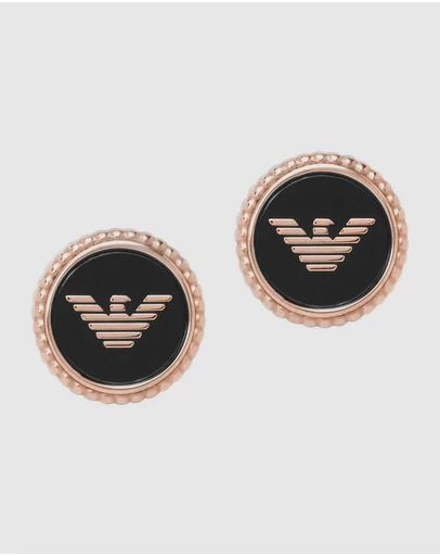 Emporio Armani - Rose Gold-Tone Earring