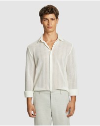 yd. - Enrique Textured Shirt