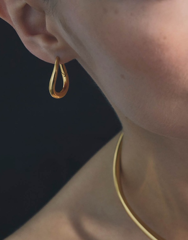 SAINT VALENTINE - Verso Hoops - Gold