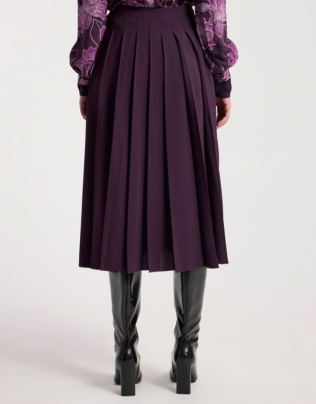 David Lawrence - Effie Pleat Midi Skirt