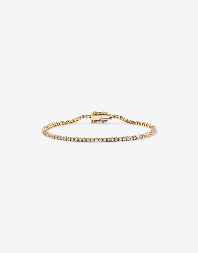 Michael Hill - 1.00 Carat TW Diamond Tennis Bracelet in 10kt Yellow Gold