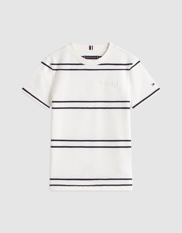 Tommy Hilfiger - Essential Embossed Logo Jersey T-Shirt - Teens