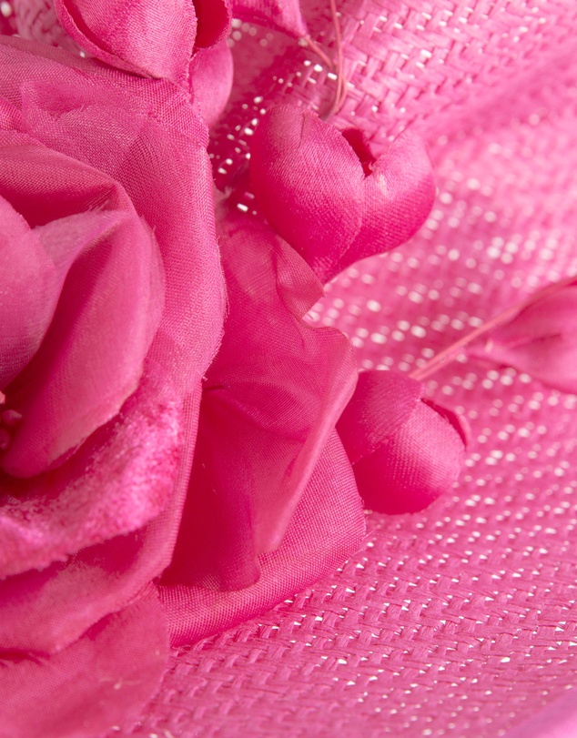 Fillies Collection - Bespoke Sculpted Fuchsia Racing Fascinator