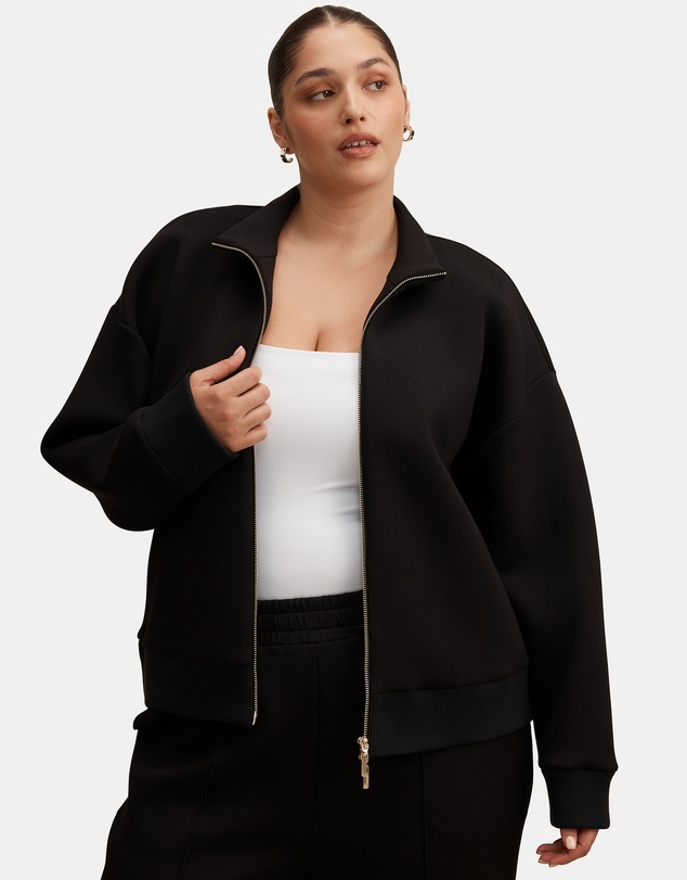 Forever New Curve - Hannah Curve Zip Lounge Jacket