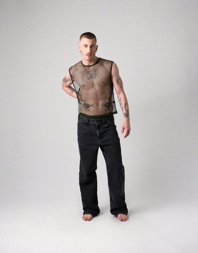 TEAMM8 - Edge Net Muscle Tank