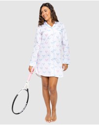 Sant And Abel - Women's Tennis Bows Night Shirt