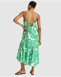 Sea Level Australia - Palmera Resort Tiered Midi Sundress