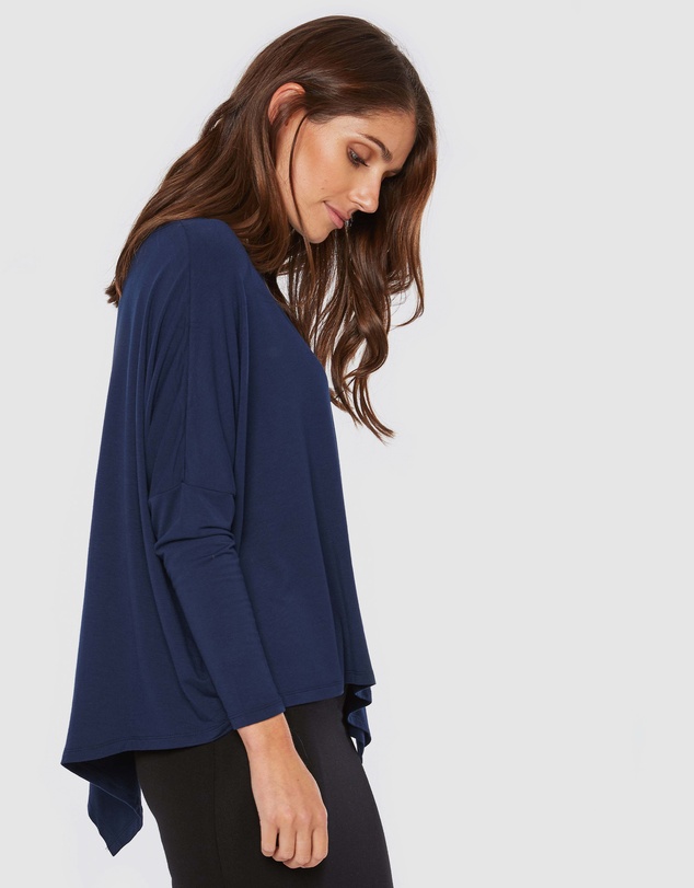 Bamboo Body - Relax Bamboo Boatneck Top