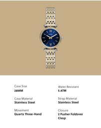 Fossil - Carlie Two Tone Analogue Watch