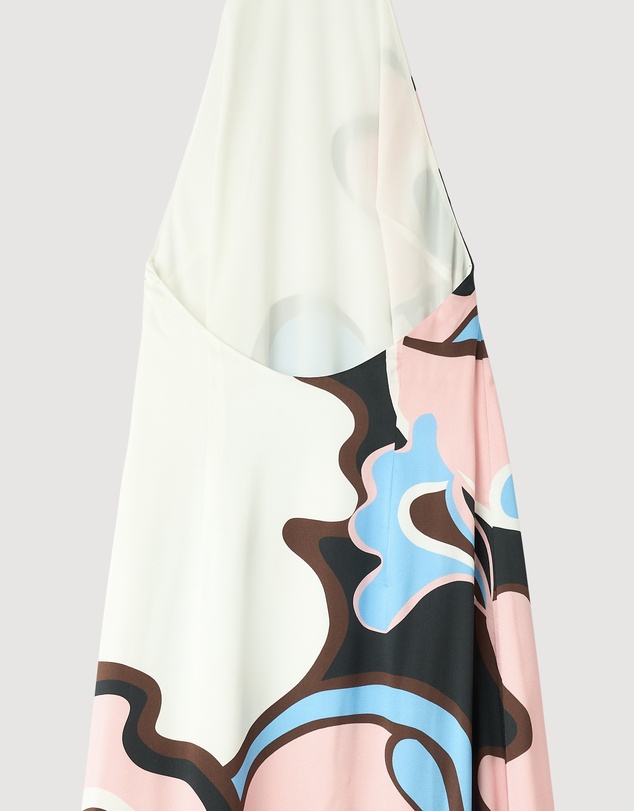 Revibe - Repaired Rebecca Vallance Barbados Breeze Halter Maxi Dress - AU 6
