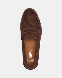 Polo Ralph Lauren - Alston Suede Penny Loafers - Men's
