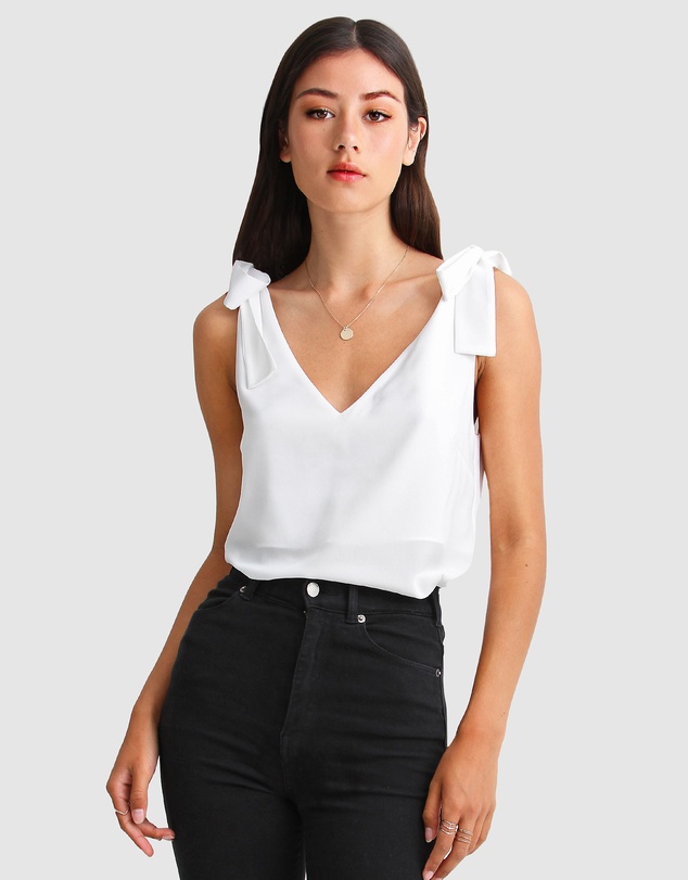 Belle & Bloom - Feel For You V-Neck Top