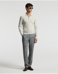 Calibre - Melange Linen Suit Pants Iron