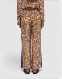 Oxford - Chantel Floral Print Wide Leg Pants