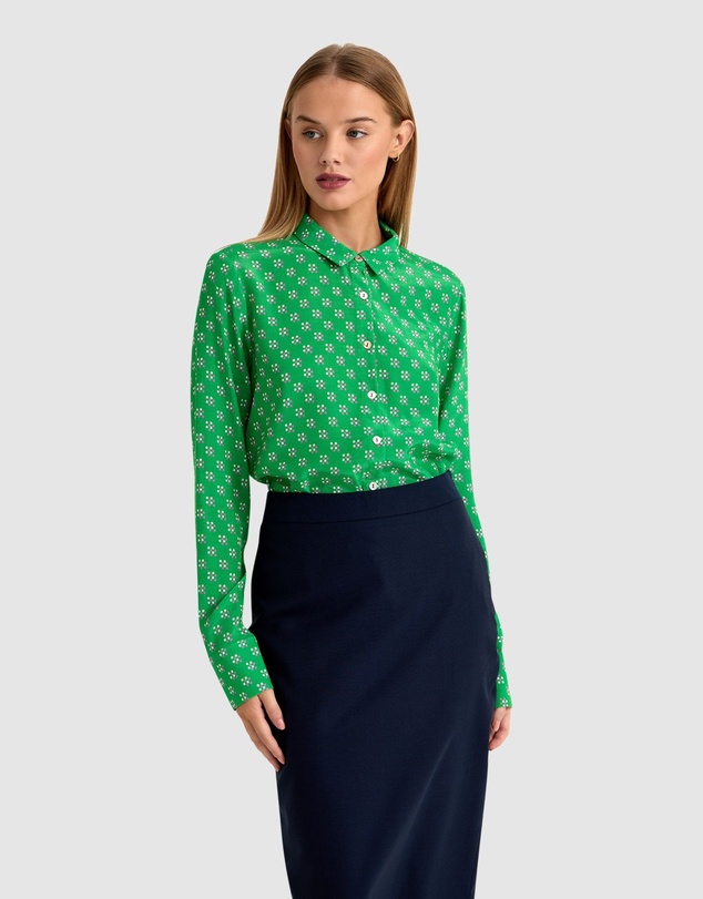 Oxford - Poppy Dot Print Blouse