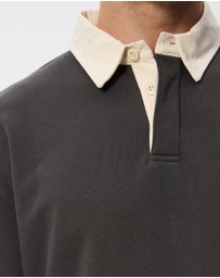 Rhythm - Koa Vintage Rugby LS Polo