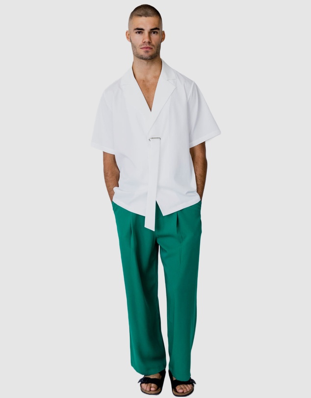 Justin Cassin - Asher Short Sleeve Tie Shirt