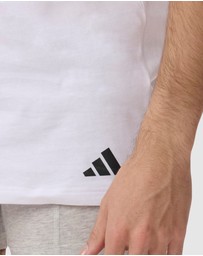 adidas Sportswear - 3 Pack Active Core Cotton V-Neck T-Shirt