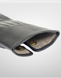 DENTS - Officers Classic Leather Gloves w 100% Wool Lining