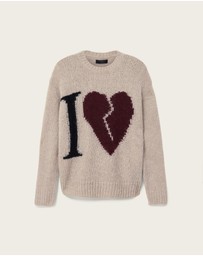 AllSaints - Lover Knit Crew Jumper