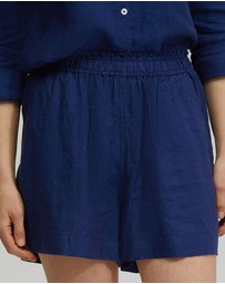 Oxford - Cleo Linen Shorts