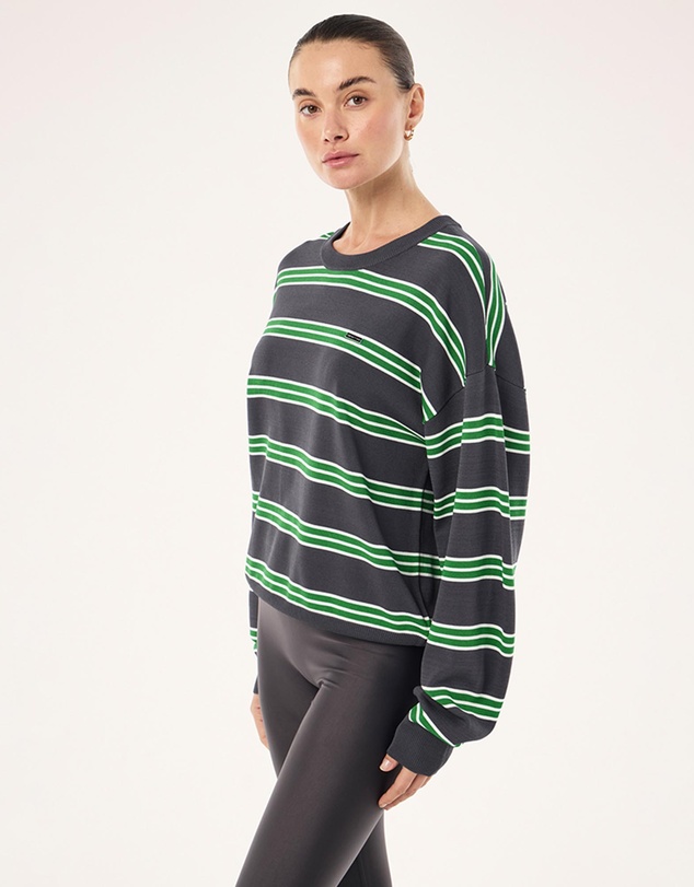 P.E Nation - Retreat Stripe Sweater